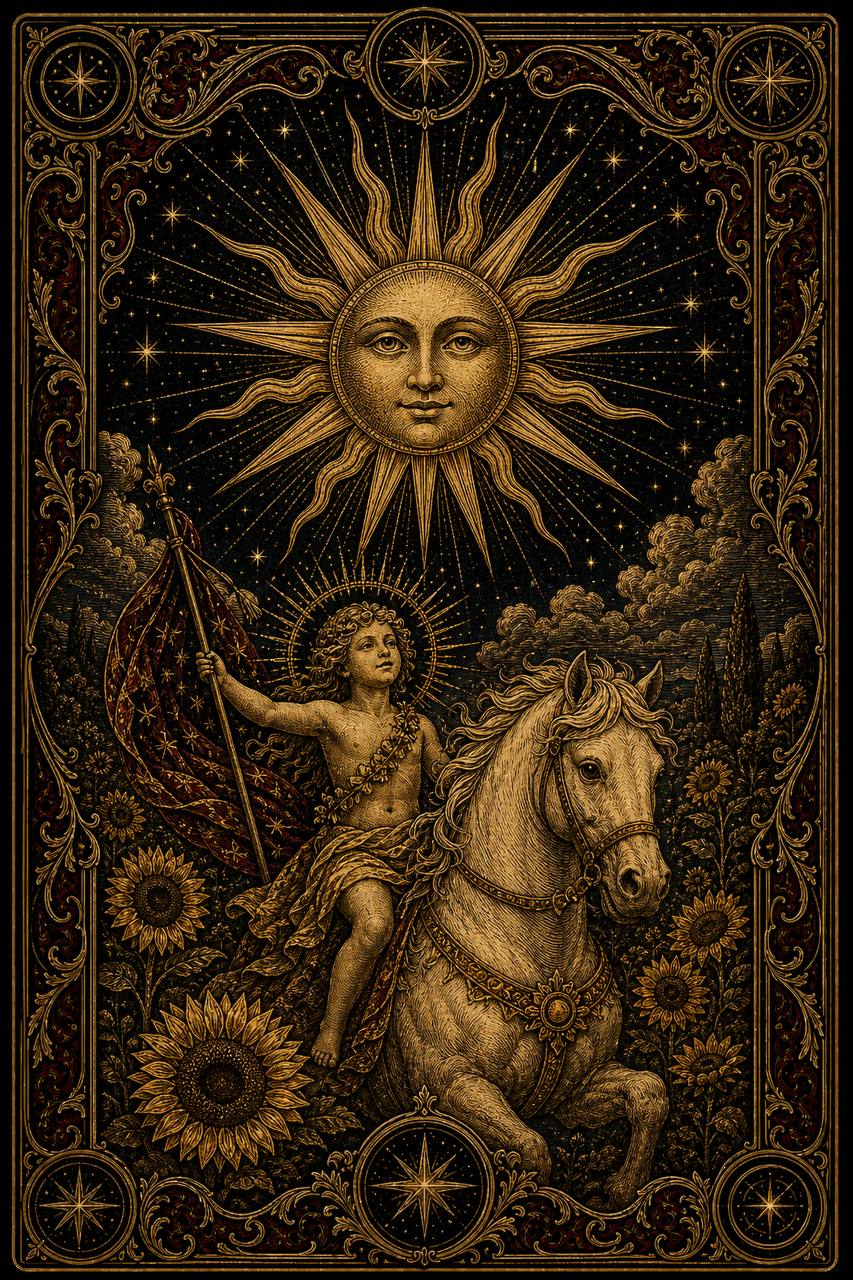 Carta de tarot O Sol